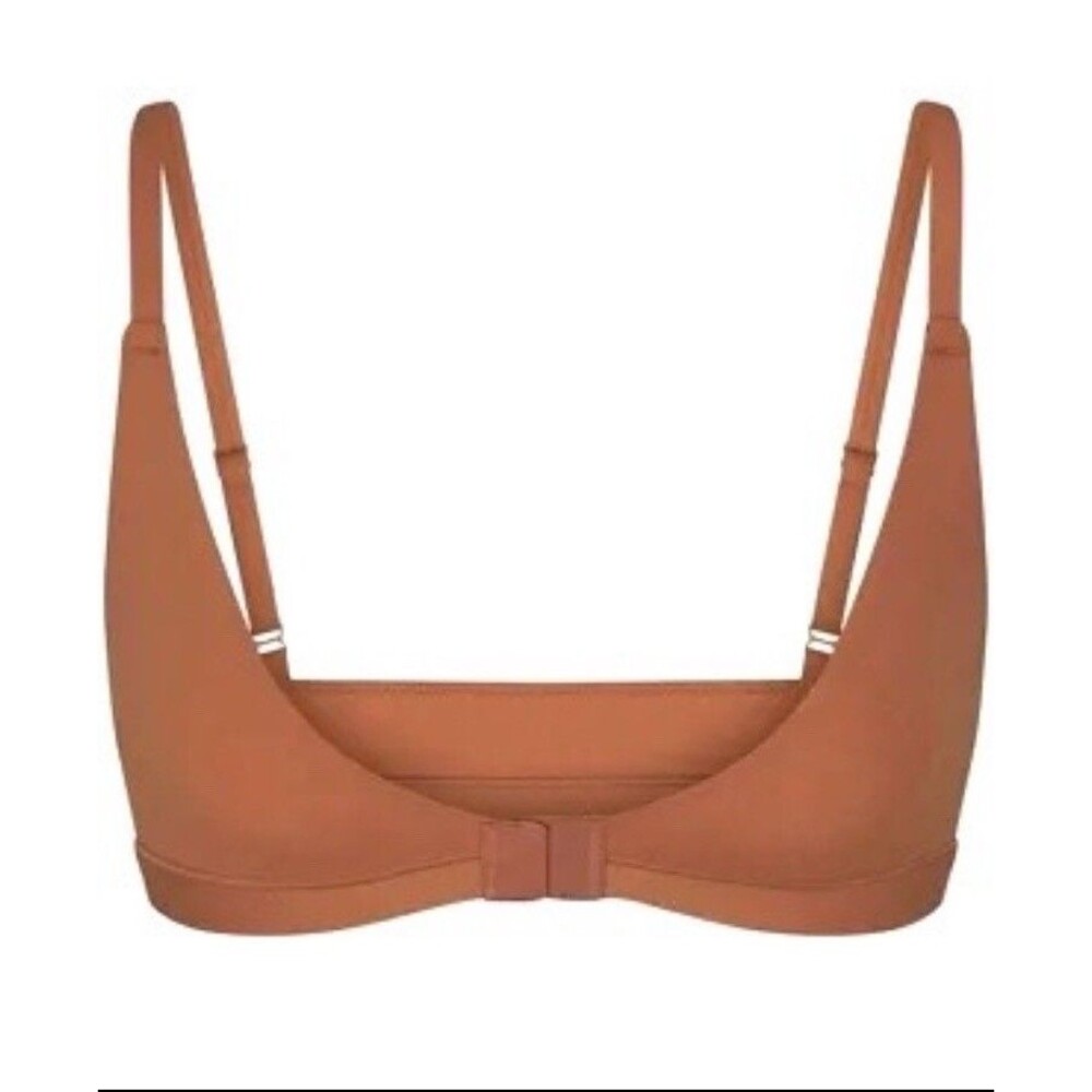 Skims Fits Everybody Bralette 3X Adaptive Easy On Bronze Front Closure Comfort